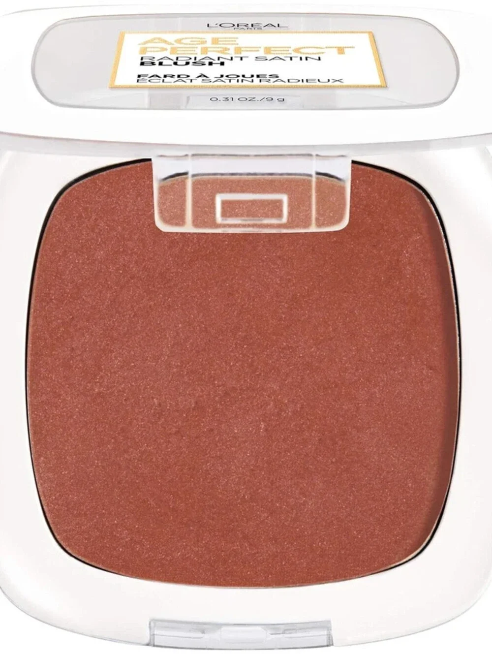 L’Oréal Paris Age Perfect Radiant Satin Blush with Camellia Oil 425 Amber 0.3 oz